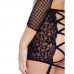 Leg Avenue Crop Top String And Garter Skirt UK 8 to 14