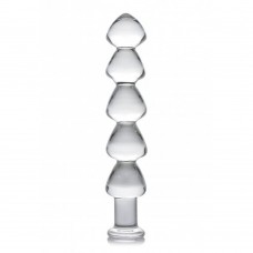 Master Series Drops Anal Links Glass Dildo