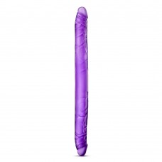 B Yours 16 Inch Purple Double Dildo