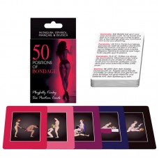 50 Positions Of Bondage Sex Position Cards