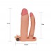 Lovetoy 3 Inch Vibrating Double Extender Flesh Pink