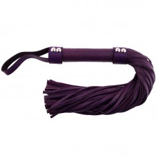 Rouge Garments Purple Leather Flogger