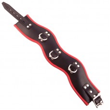 Rouge Garments Black And Red Padded Posture Collar