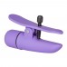 Nipplettes Virbrating Adjustable Purple Nipple Clamps