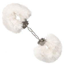 Ultra Fluffy Furry Cuffs White