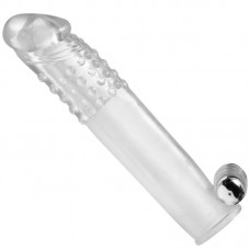 Size Matters Clear Vibrating Penis Sleeve