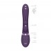 Vive Taka Triple Action Automatic Inflatable Vibrator Purple