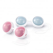 Lelo Luna Beads Mini Pink And Blue